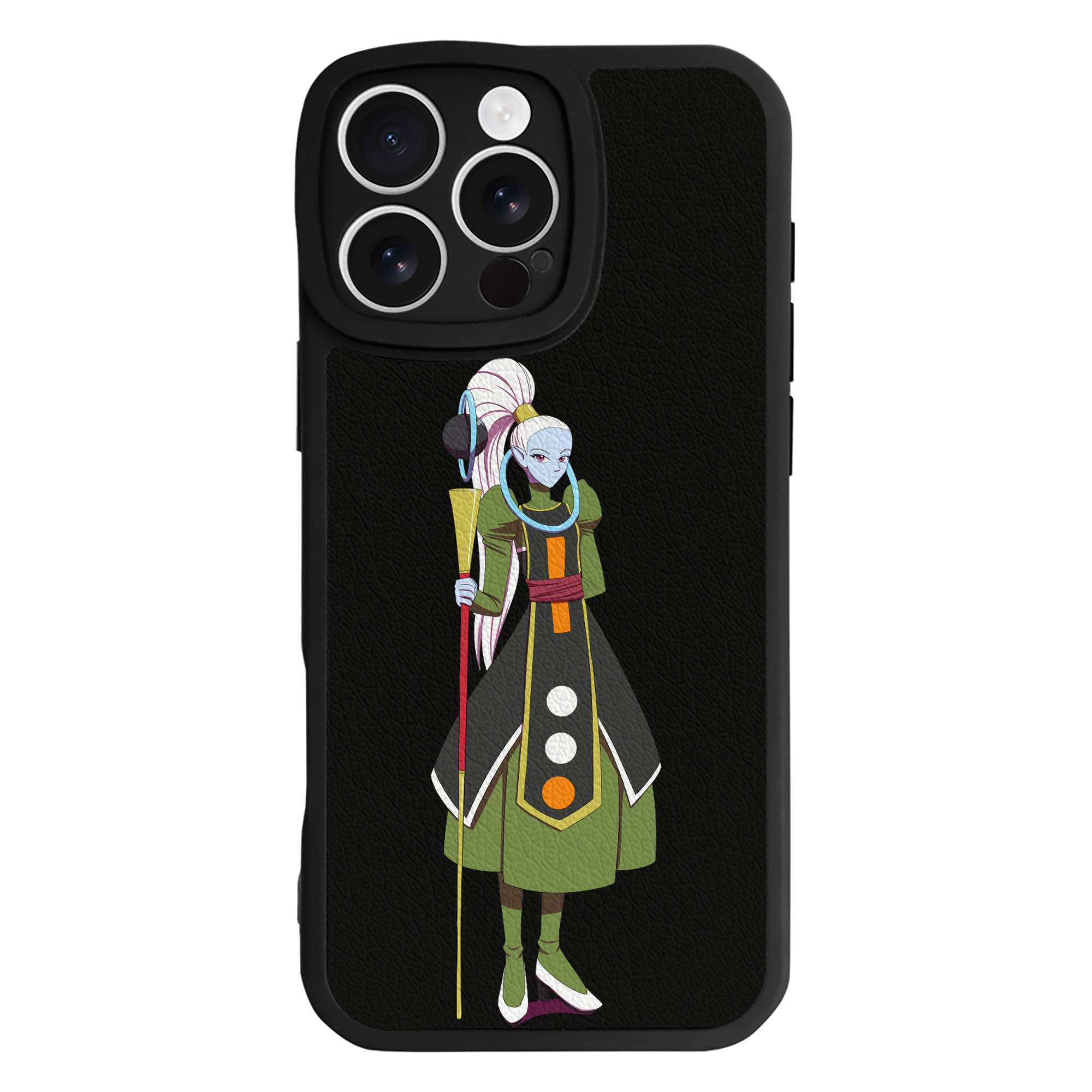 （画像用） ドラゴンボール DRAGON BALL 【iPhone 16シリーズ対応】シリコンスマホケース（レザー調） 材質：シリコン